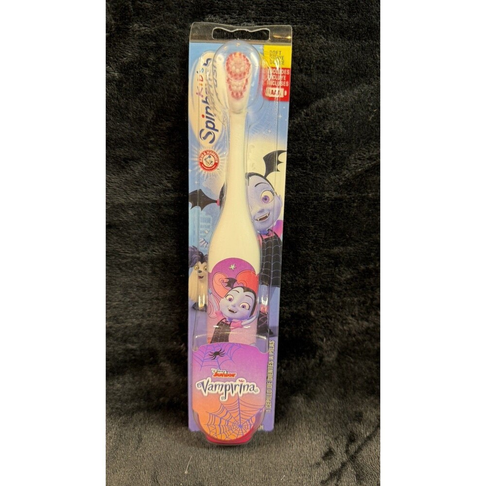Vampirina Spin Brush Arm & Hammer Kid's Soft Bristle VAMPIRINA New In Box Rare